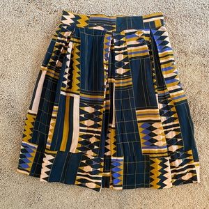 🥂 The Odell’s pastel navy geometric skirt in medium